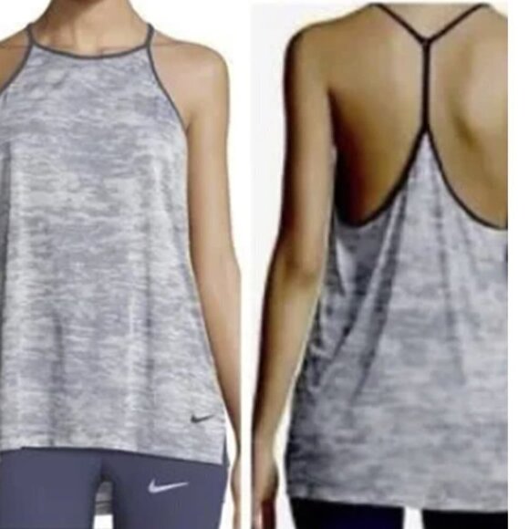 🏆159 Nike Breathe T-Back Loose Training Performance Dri-Fit Tank Top - Picture 1 of 7